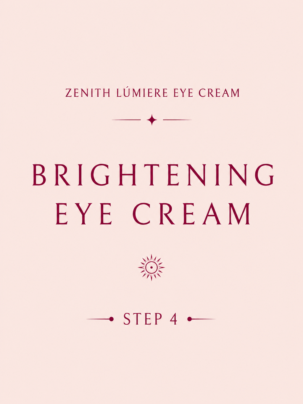 ZENITH LÚMIERE EYE CREAM